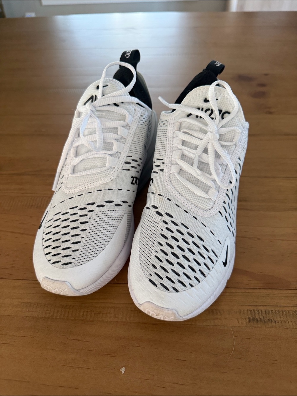 Nike Women’s White and Black Athletic Sneakers
